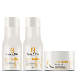 Kit shampoo hidratante e leave in para prótese capilar